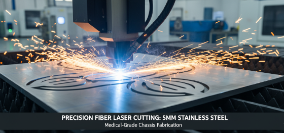 fiber laser cutting metal