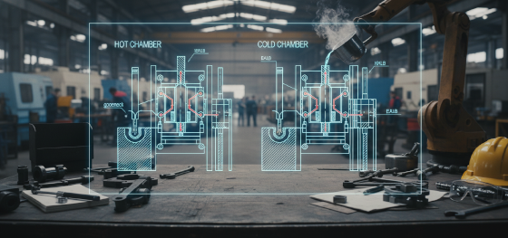 analyzing hot and cold chamber equipment requirements for lightweight metallurgy