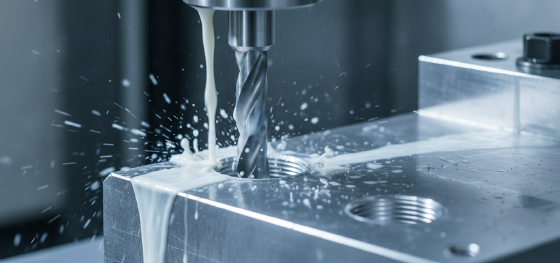 drilling and tapping precise internal threads on raw castings