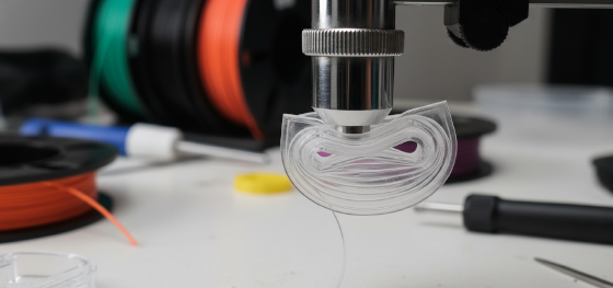 Catastrophic crushing deformation of a thin-walled plastic prototype caused by excessive micrometer spindle pressure