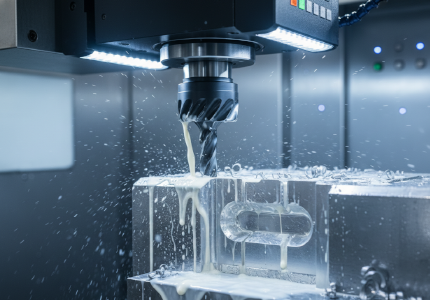 precision subtractive milling shaving excess sacrificial metal off raw hardware.png