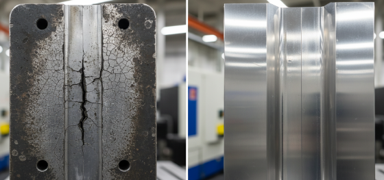 extending tool steel lifespan with low temperature metal casting