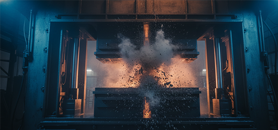 extreme clamping force in the high pressure die casting process