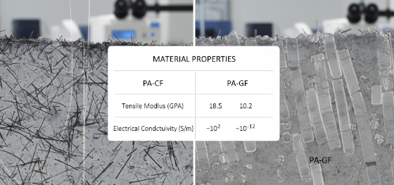 carbon fiber vs glass fiber