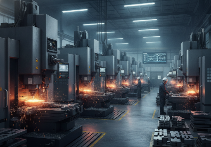high speed manufacturing equipment producing custom metallic hardware components.png