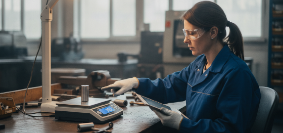 measuring physical part weight to calculate material costs measuring physical part weight to calculate material costs
