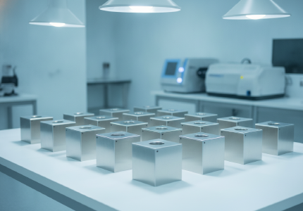 precision low volume metal enclosures organized for final inspection.png