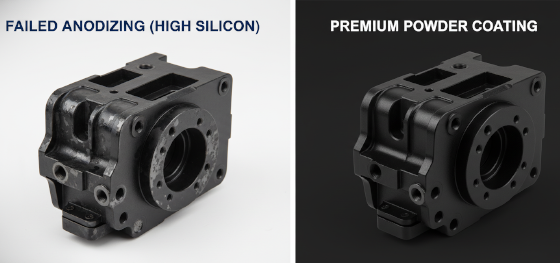 preventing cosmetic surface failures with industrial powder coating