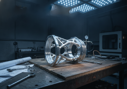 high precision custom aerospace components on laboratory workbenches.png