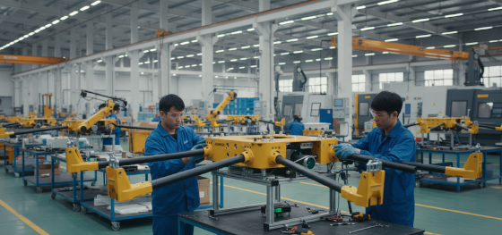 shenzhen turnkey factory assembling heavy payload commercial uncrewed vehicles