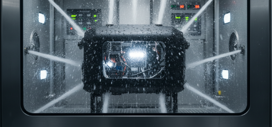 ip rating waterproof testing for outdoor commercial flight hardware