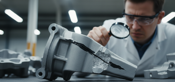 oxide inclusions and brittle metal failures in cheap casting setups