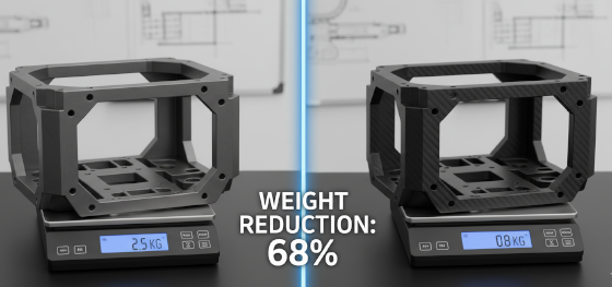 weight reduction robotics
