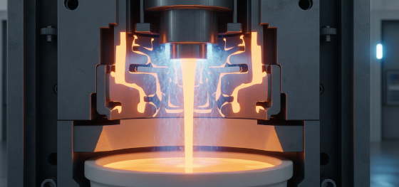 anti gravity molten aluminum flow dynamics in heavy metallurgy