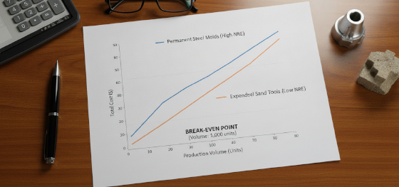 calculating manufacturing break even curves and unit cost tipping points calculating manufacturing break even curves and unit cost tipping points
