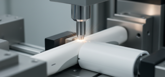 high precision ultrasonic welding fusing watertight polymer interlocking joints