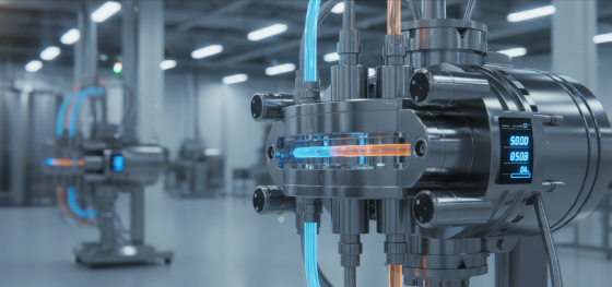 high pressure impingement mixing head for thermoset polyurethane production
