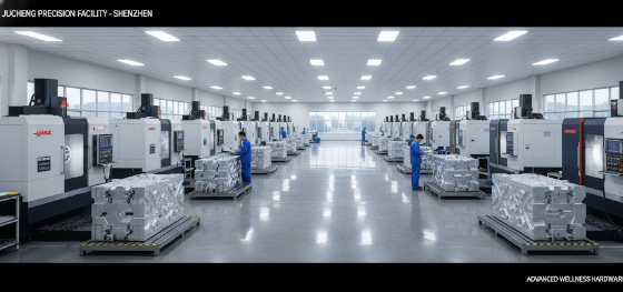 Jucheng Precision facility for advanced wellness hardware prototyping