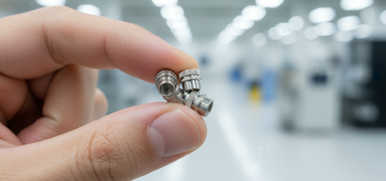 micro precision hardware manufactured from liquid zinc alloys