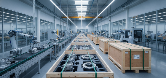 integrated turnkey facility packing high precision aerospace components integrated turnkey facility packing high precision aerospace components