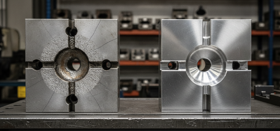 benchmarking tool steel wear across high heat and low heat alloys