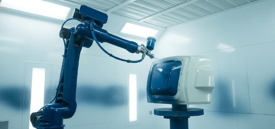 industrial dust free painting for high end diagnostic enclosures