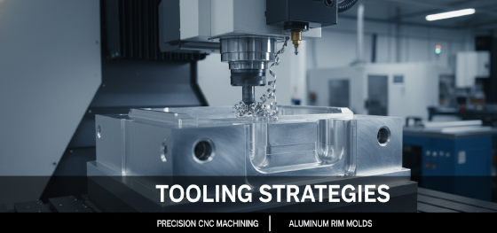 precision CNC machining of aluminum RIM tools at Jucheng Precision