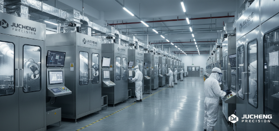 shenzhen contract manufacturer operating automated media blasting cabinets