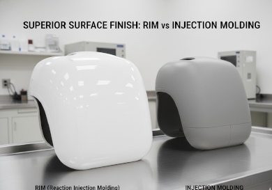 high gloss robotic shell demonstrating superior surface finish RIM vs injection molding.png