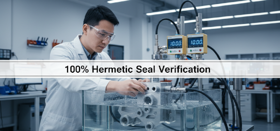pneumatic leak test