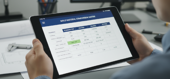 mold material specs