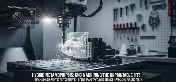 machining 3d printed polycarbonate