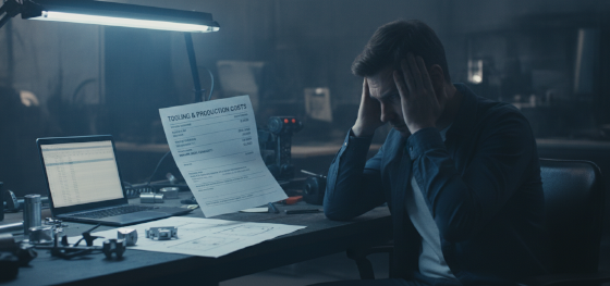 evaluating high non recurring engineering mold bills and high moq restrictions