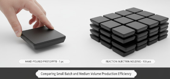 comparing small batch and medium volume production efficiency comparing small batch and medium volume production efficiency