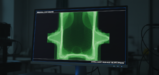 passing military grade x ray inspections with solid internal density