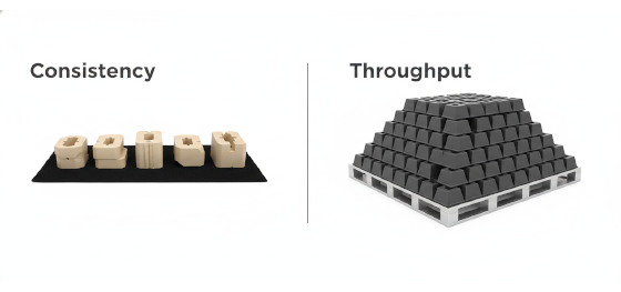scalability comparison for low volume and contract manufacturing
