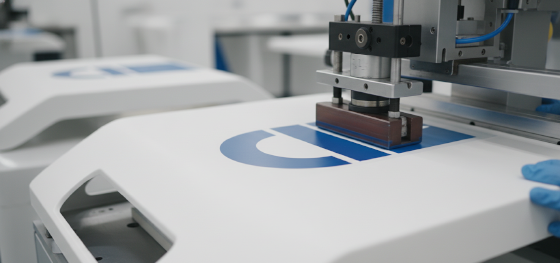 high fidelity silk screening and branding for medical device prototyping