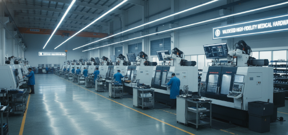 Jucheng Precision facility for validated high fidelity medical hardware