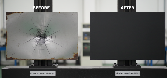 vandal resistance comparison between metal and polyurethane RIM panels