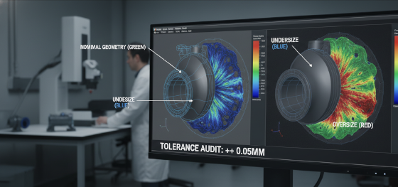 cmm dimensional report