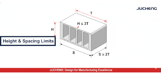 rib height geometry
