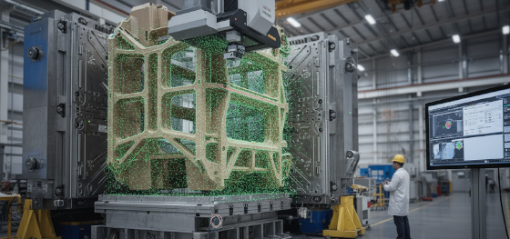 quality assurance for large plastic parts
