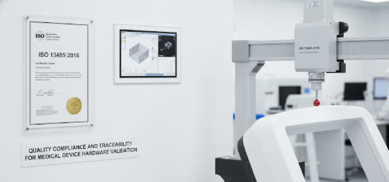 quality compliance and traceability for medical device hardware validation