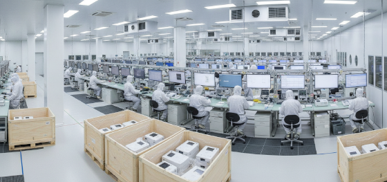 integrated turnkey facility packing high precision consumer hardware parts