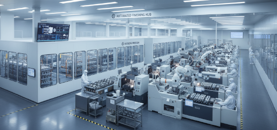 shenzhen turnkey factory integrating hot chamber presses with automated dipping lines