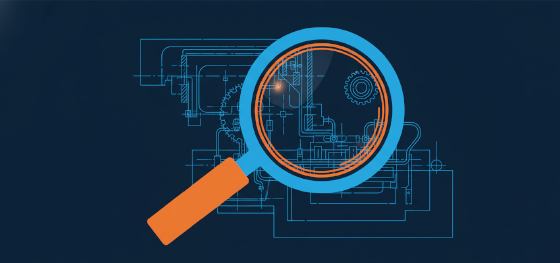diagnosing machine anatomy and factory equipment schematics